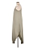 Bluheaven Solid Gray Casual Dress Size L - photo 5