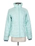 Columbia 100% Polyester Solid Teal Snow Jacket Size S - photo 1