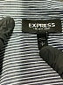 Express Gray Long Sleeve Blouse Size S - photo 7