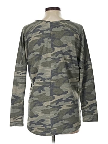 Aqua Long Sleeve T-Shirt (view 2)