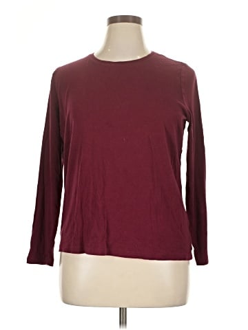 JCPenney 3/4 Sleeve T-Shirt (view 1)