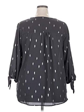 Papermoon 3/4 Sleeve Blouse (view 2)