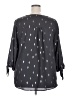 Papermoon 100% Polyester Gray 3/4 Sleeve Blouse Size 2X - photo 2