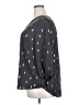 Papermoon 100% Polyester Gray 3/4 Sleeve Blouse Size 2X - photo 5