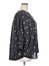 Papermoon 100% Polyester Gray 3/4 Sleeve Blouse Size 2X - photo 4