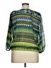 Cato 100% Polyester Green 3/4 Sleeve Blouse Size XL - photo 2