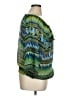Cato 100% Polyester Green 3/4 Sleeve Blouse Size XL - photo 4