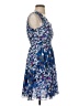 Matthew Williamson 100% Polyester Paisley Blue Cocktail Dress Size 2 - photo 4