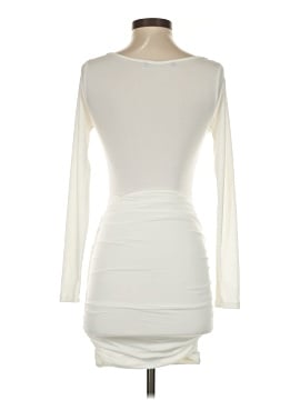 v-neck sweater dress Bora Off-Shoulder V-Neck Sweater Dress