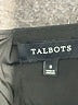 Talbots Solid Black Formal Skirt Size 8 - photo 4