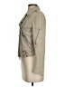 ALLSAINTS 100% Leather Solid Gray Tan Leather Jacket Size 4 - photo 5