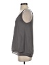 Krisa 100% Polyester Gray Sleeveless Top Size XS - photo 5