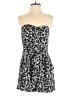 Express 100% Polyester Hearts Black Romper Size 4 - photo 1
