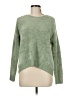 Topshop 100% Polyester Solid Green Pullover Sweater Size 6 - photo 1
