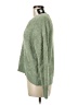 Topshop 100% Polyester Solid Green Pullover Sweater Size 6 - photo 5
