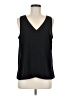 Nine West 100% Polyester Black Sleeveless Blouse Size M - photo 1