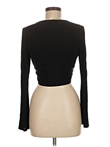 Bandier x Brodie Cashmere Long Sleeve Top (view 2)