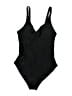 B2Prity Solid Black One Piece Swimsuit Size M - photo 1