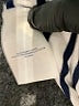 Lands' End Stripes White Casual Dress Size M (petite) - photo 7