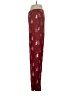 Soma Print Burgundy Casual Pants Size S - photo 5