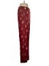 Soma Print Burgundy Casual Pants Size S - photo 4