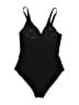 B2Prity Solid Black One Piece Swimsuit Size M - photo 2