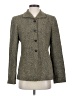 Lafayette 148 New York Tweed Gray Wool Blazer Size 4 - photo 1