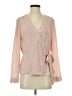 Cynthia Steffe 100% Polyester Tan 3/4 Sleeve Blouse Size S - photo 1