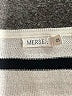 Mersea Stripes Ivory Pullover Sweater Size 0X - photo 7