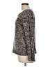 Apostrophe 100% Acrylic Tweed Gray Pullover Sweater Size L - photo 5