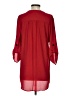 GB Red 3/4 Sleeve Blouse Size S - photo 2