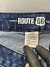 Route 66 Solid Blue Denim Skirt Size L - photo 4