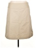 Merona 100% Polyester Solid Tan Casual Skirt Size 16 - photo 1
