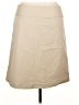 Merona 100% Polyester Solid Tan Casual Skirt Size 16 - photo 2