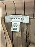 Topshop Stripes Tan Casual Skirt Size 0 - photo 4