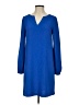 Tinley Road 100% Polyester Solid Blue Casual Dress Size XS - photo 1