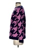 Tyler Boe Houndstooth Purple Pullover Sweater Size S - photo 5