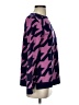 Tyler Boe Houndstooth Purple Pullover Sweater Size S - photo 4