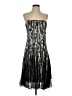 Papillon 100% Polyester Metallic Silver Cocktail Dress Size S - photo 1