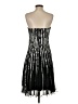 Papillon 100% Polyester Metallic Silver Cocktail Dress Size S - photo 2