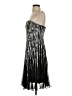 Papillon 100% Polyester Metallic Silver Cocktail Dress Size S - photo 5