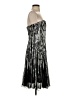 Papillon 100% Polyester Metallic Silver Cocktail Dress Size S - photo 4