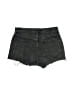 AGOLDE Stars Black Denim Shorts Size 26 waist - photo 2