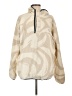 Columbia 100% Polyester White Tan Pullover Sweater Size L - photo 1