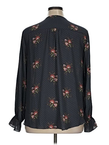 Tahari Long Sleeve Blouse (view 2)