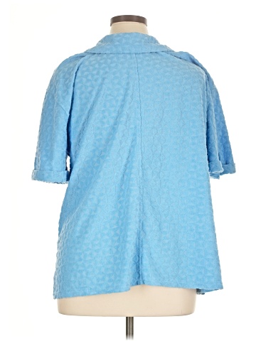 7 For All Mankind Short Sleeve Blouse (view 2)