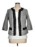 Marina Luna Houndstooth Silver Ivory Blazer Size XL - photo 1