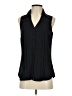 Express 100% Polyester Black Sleeveless Blouse Size XS - photo 1
