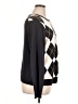 Lands' End 100% Baumwolle Argyle Black Cardigan Size 1X - photo 4