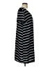 Apt. 9 100% Polyester Stripes Black Casual Dress Size L - photo 4